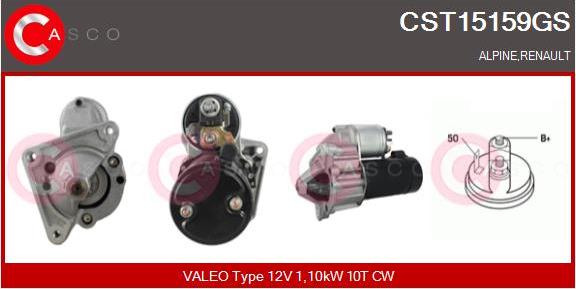 Casco CST15159GS - Starter www.autospares.lv