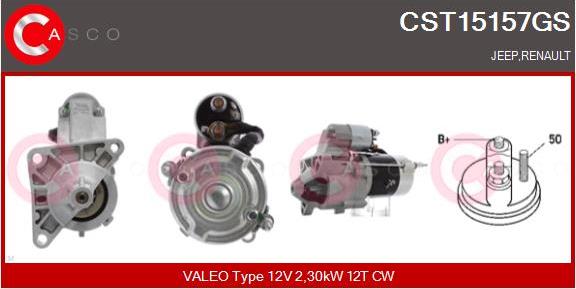 Casco CST15157GS - Starter www.autospares.lv