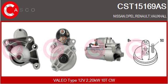 Casco CST15169AS - Стартер www.autospares.lv