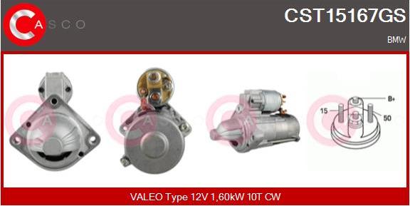 Casco CST15167GS - Starter www.autospares.lv