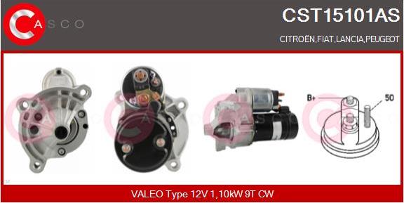 Casco CST15101AS - Starteris autospares.lv