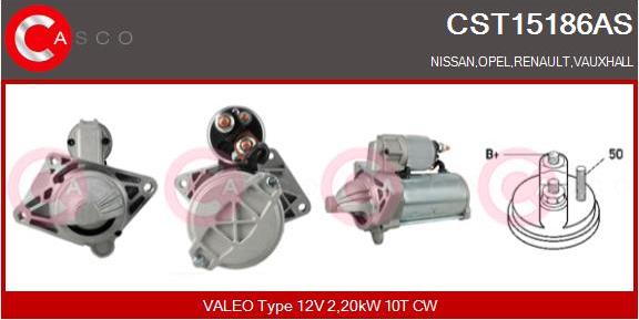 Casco CST15186AS - Starter www.autospares.lv