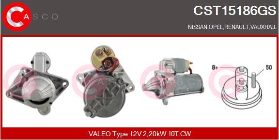 Casco CST15186GS - Starter www.autospares.lv