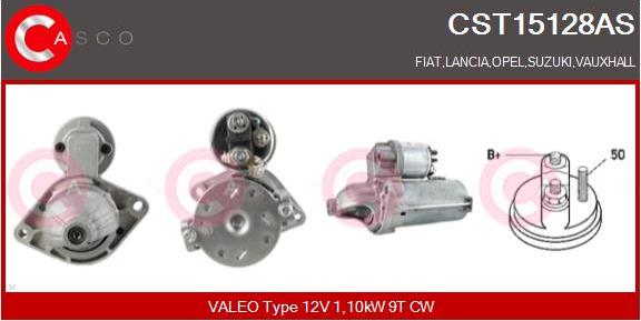 Casco CST15128AS - Starter www.autospares.lv