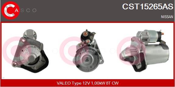 Casco CST15265AS - Starter www.autospares.lv