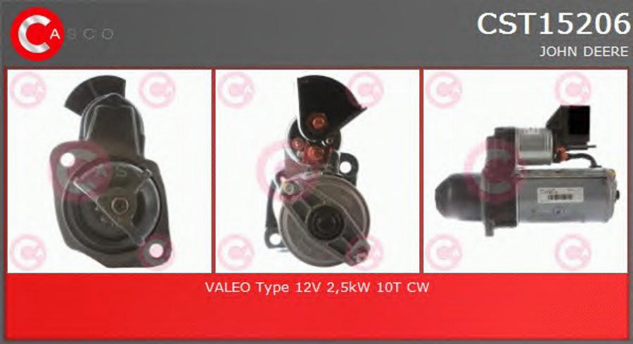 Casco CST15206 - Starter www.autospares.lv