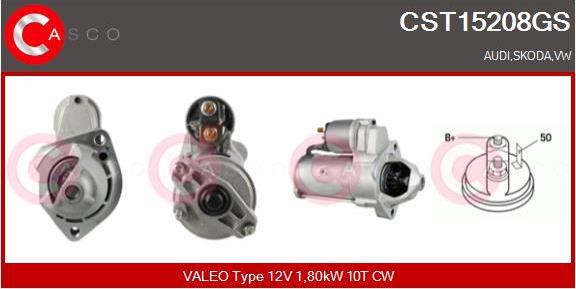 Casco CST15208GS - Starter www.autospares.lv