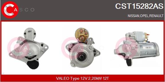 Casco CST15282AS - Starter www.autospares.lv