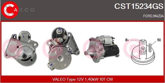 Casco CST15234GS - Стартер www.autospares.lv