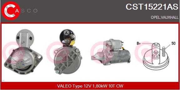 Casco CST15221AS - Starter www.autospares.lv