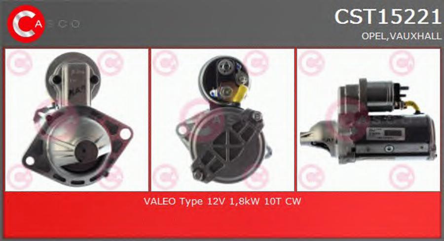 Casco CST15221 - Starter www.autospares.lv