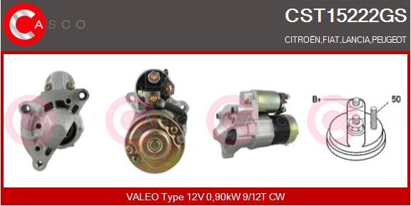 Casco CST15222GS - Starter www.autospares.lv