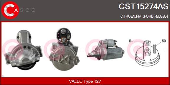 Casco CST15274AS - Starteris autospares.lv