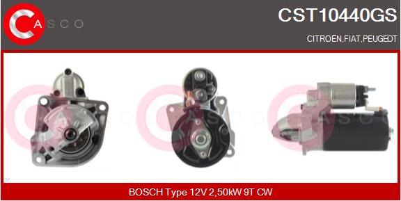 Casco CST10440GS - Стартер www.autospares.lv