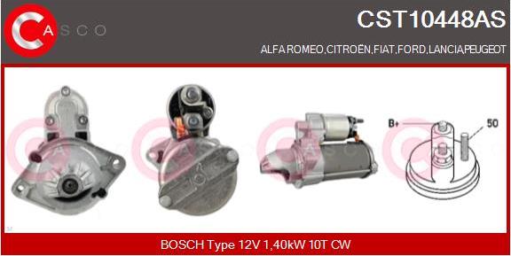 Casco CST10448AS - Starter www.autospares.lv