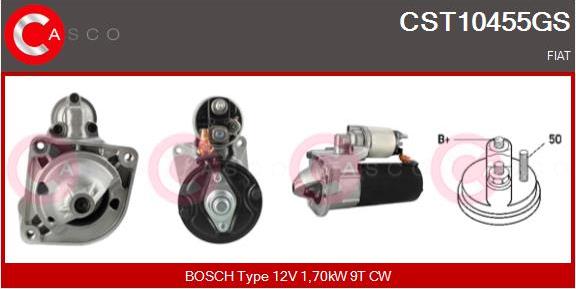 Casco CST10455GS - Starter www.autospares.lv