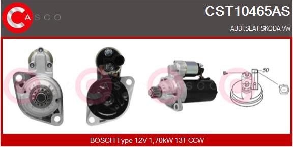 Casco CST10465AS - Starter www.autospares.lv