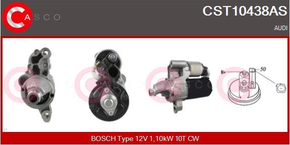 Casco CST10438AS - Starter www.autospares.lv