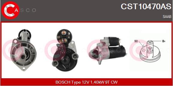 Casco CST10470AS - Starter www.autospares.lv