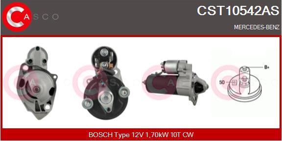 Casco CST10542AS - Starter www.autospares.lv