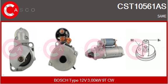 Casco CST10561AS - Starter www.autospares.lv