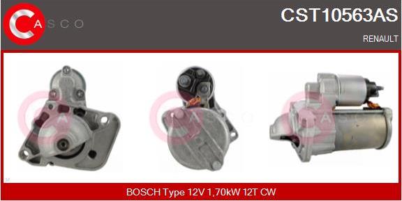 Casco CST10563AS - Starter www.autospares.lv