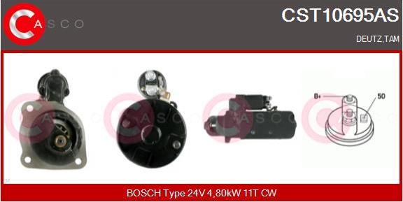 Casco CST10695AS - Starteris autospares.lv