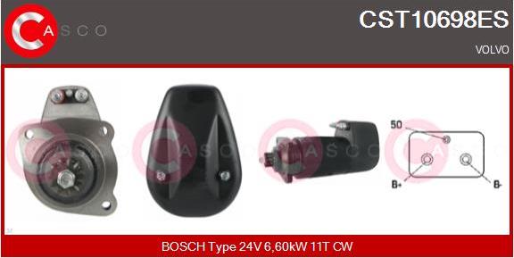 Casco CST10698ES - Starteris autospares.lv