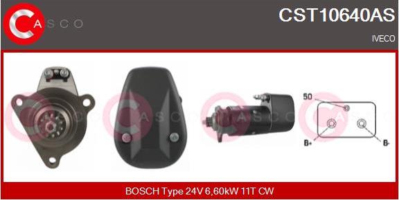 Casco CST10640AS - Starter www.autospares.lv