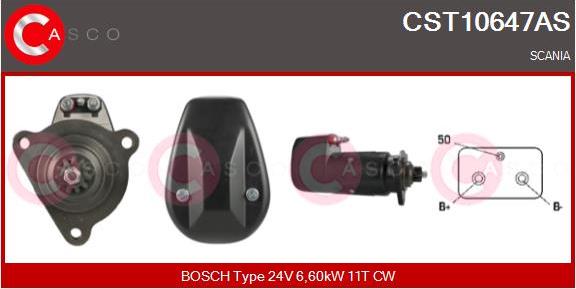 Casco CST10647AS - Starteris autospares.lv