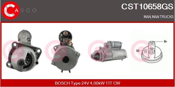 Casco CST10658GS - Starter www.autospares.lv