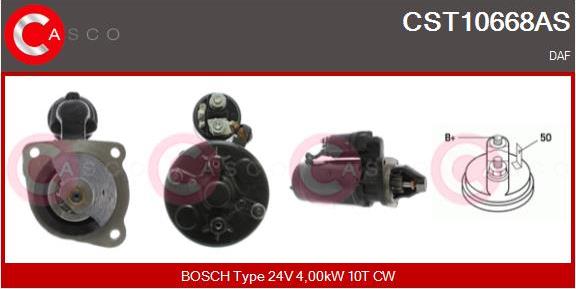 Casco CST10668AS - Starter www.autospares.lv