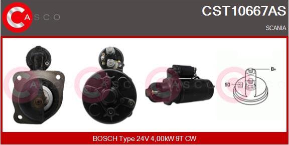 Casco CST10667AS - Starteris autospares.lv