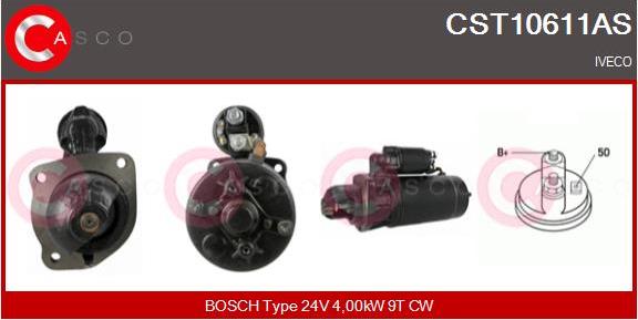 Casco CST10611AS - Starter www.autospares.lv