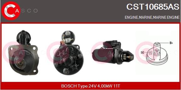 Casco CST10685AS - Стартер www.autospares.lv