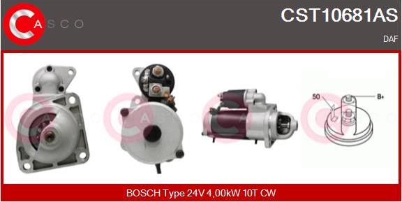 Casco CST10681AS - Starter www.autospares.lv