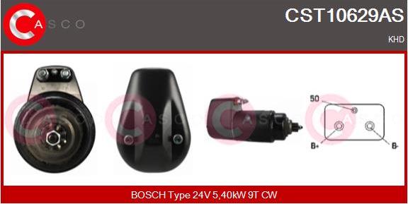 Casco CST10629AS - Starter www.autospares.lv