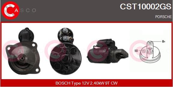 Casco CST10002GS - Стартер www.autospares.lv