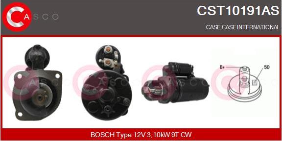 Casco CST10191AS - Starteris autospares.lv