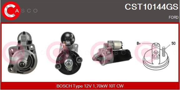 Casco CST10144GS - Стартер www.autospares.lv