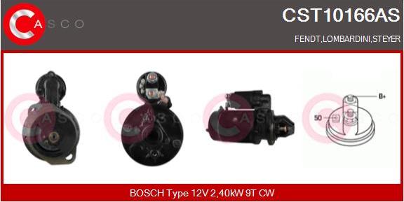 Casco CST10166AS - Starter www.autospares.lv