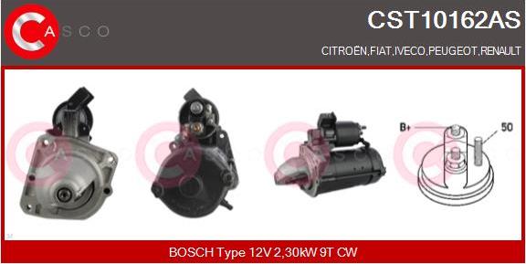 Casco CST10162AS - Стартер www.autospares.lv