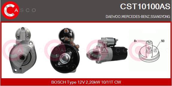 Casco CST10100AS - Starter www.autospares.lv