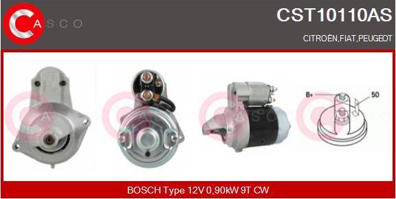 Casco CST10110AS - Starter www.autospares.lv