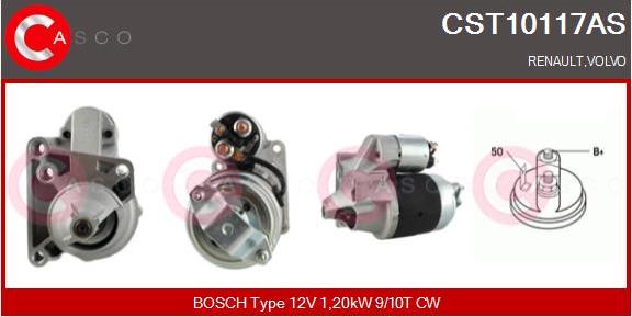 Casco CST10117AS - Starter www.autospares.lv