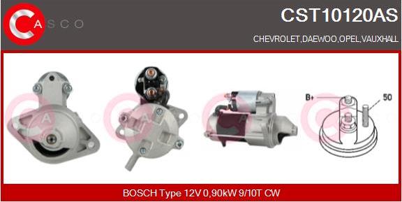 Casco CST10120AS - Starter www.autospares.lv