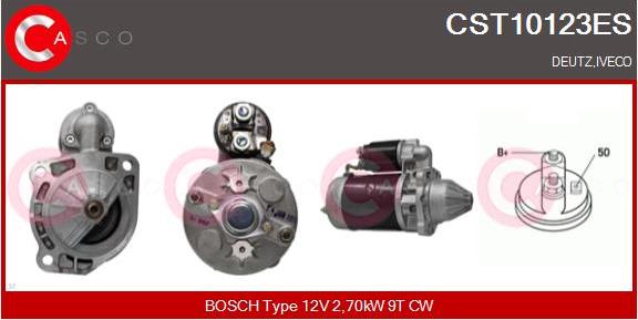 Casco CST10123ES - Starter www.autospares.lv