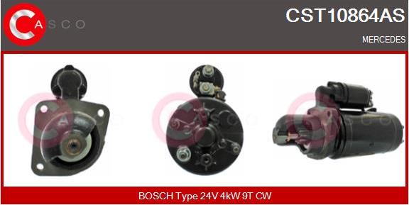 Casco CST10864AS - Starteris autospares.lv