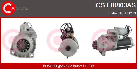 Casco CST10803AS - Starter www.autospares.lv