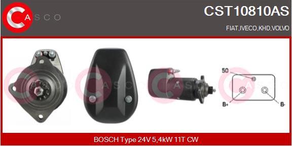 Casco CST10810AS - Starter www.autospares.lv